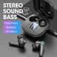 thumbnail image 5 of TWS Auriculares inalámbricos compatibles con Bluetooth 5.0 In-ear Stereo Sound Graves fuertes IPX6 Auriculares impermeables Auriculares de espera larga Blanco Inevent EL005035-02B, 5 of 7