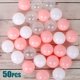 thumbnail image 1 of 50 Uds. Bolas Oceánicas De 1,6 Pulgadas, Coloridas Y Divertidas Bolas De Plástico Para Patio De Recreo, Sin Bpa Para Bebés Y Niños, Se Puede Comentar El Color Muyoka Hogar, 1 of 7