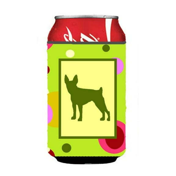 Fox Terrier Can Or Bottle Hugger