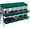 10Hole Green +Leg, variant on 8-Hole Chicken Nesting Box with Lid and Legs Galvanized Steel Roll Away Egg Laying Box with Ventilated Design Easy Clean Poultry Nest Box Green