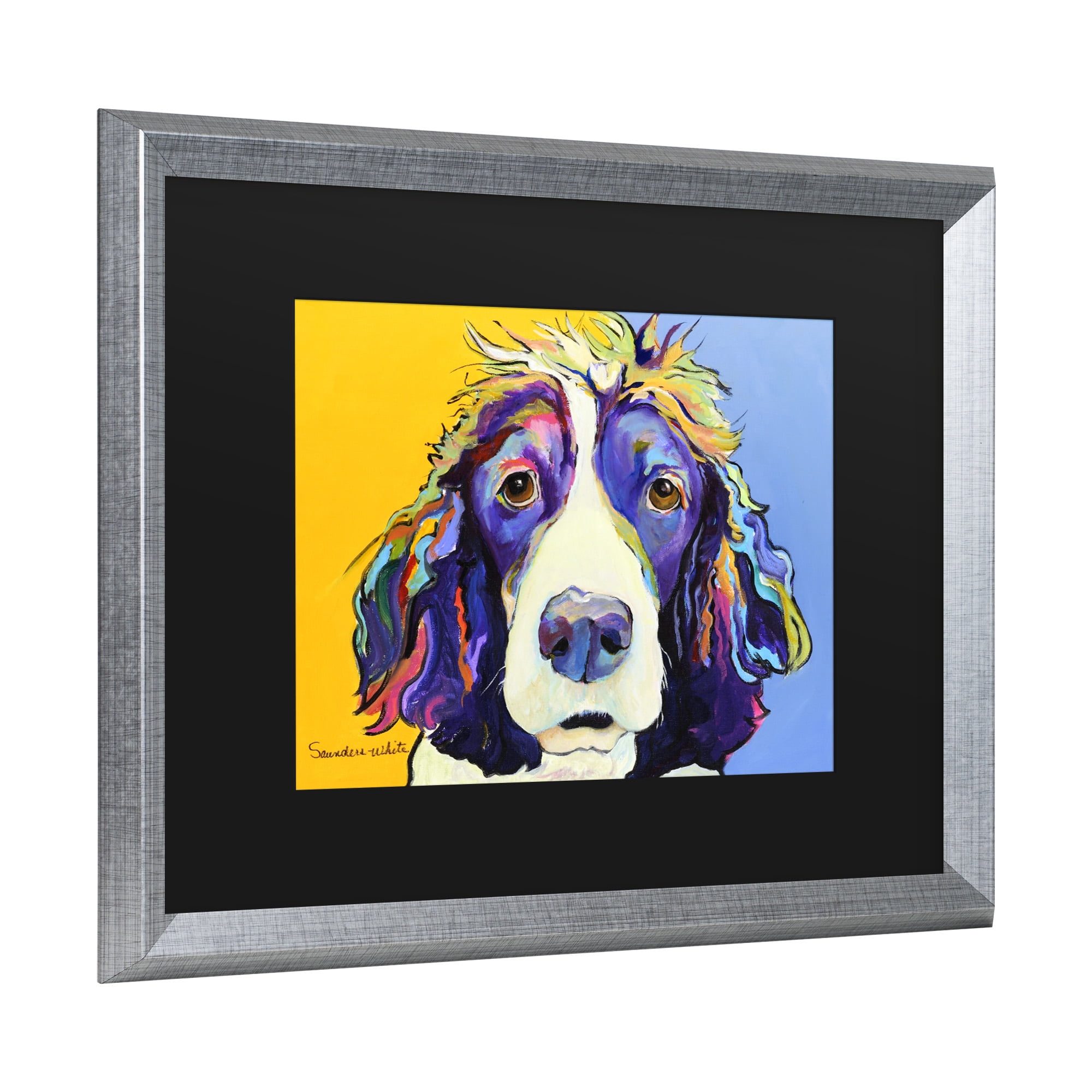 Trademark Fine Art 'Sadie' Canvas Art by Pat Saunders-White