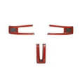 thumbnail image 4 of Carbon Fiber Steering Wheel Cover Decorative Kit Sticker Abs For 2009 2010 2011 2012 2013, 4 of 5