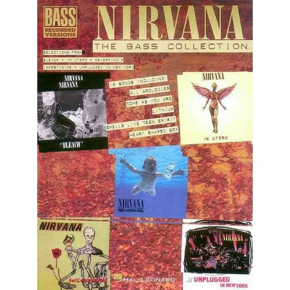 Hal Leonard Nirvana The Bass Guitar Collection