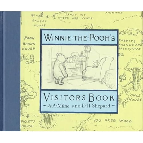 Pre-Owned Winnie-the-Pooh Visitor's Book (Hardcover) 0525452176 9780525452171