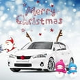Reindeer Antlers for Cars, Reindeer Christmas Antlers Car Kit with LED