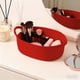 thumbnail image 5 of Lunxisen 1 Pcs Basket Empty Gift Basket, Decorative Rope Woven Nursery Storage Organizer Dog Toy Baskets for Baby Showers Christmas Easter with Gift Bags and Ribbons, 5 of 9