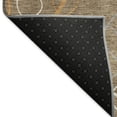 thumbnail image 5 of Addison Rugs Chantille Indoor/Outdoor Transitional Geometric Brown Machine Washable Round Rug, 8' x 8', 5 of 8