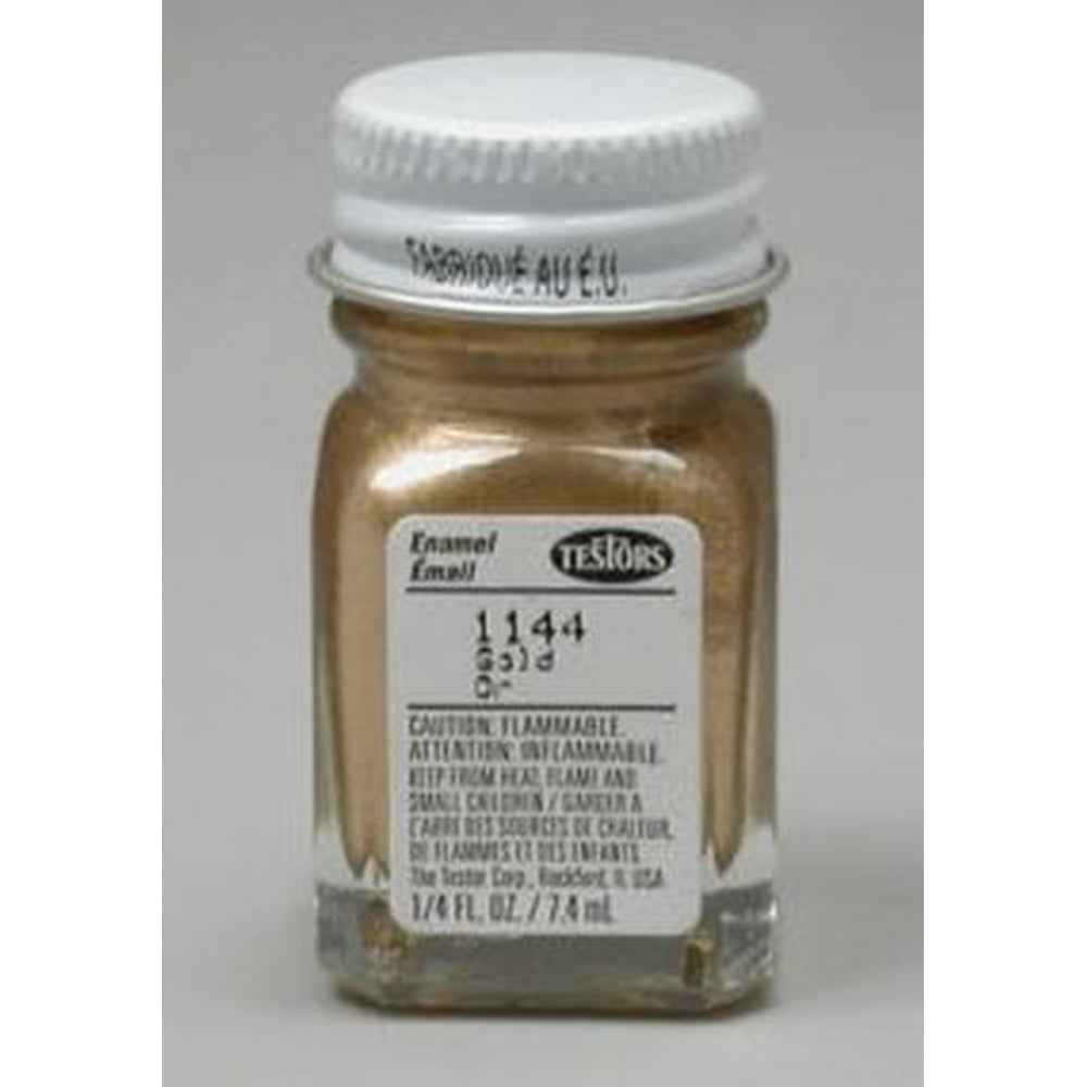 Gold Testors Enamel Plastic Model Paint - Walmart.com - Walmart.com