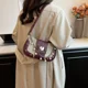 thumbnail image 5 of Bolsos de hombro para mujer, nueva moda 2024, cadena de lujo, bolso de mano sencillo para mujer, bolsos cruzados de marca de cuero PU para mujer, 5 of 5