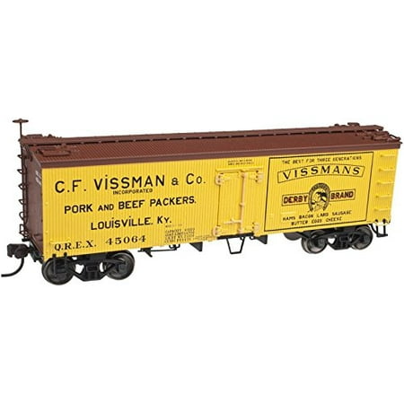 Atlas 20002702 HO C.F. Vissman & Co 36' Wood Reefer W/ Truss Rods #