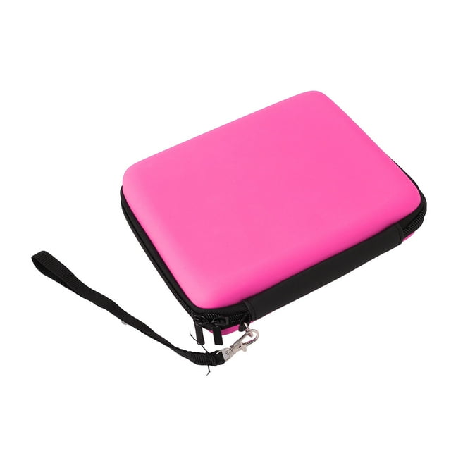 Carrying Case for 2DS, Protective Hard Shell Portable Travel Bag with 8 Game Card Slots and Inner Pocket, Pouch for Console, Cables, Accessories