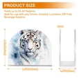 thumbnail image 3 of White and Tiger Napkin Holder for Table Clear Napkin Stand Paper Holder Acrylic Organizer Dispenser Napkins for Dinner Kitchen Restaurant Room, 3 of 8