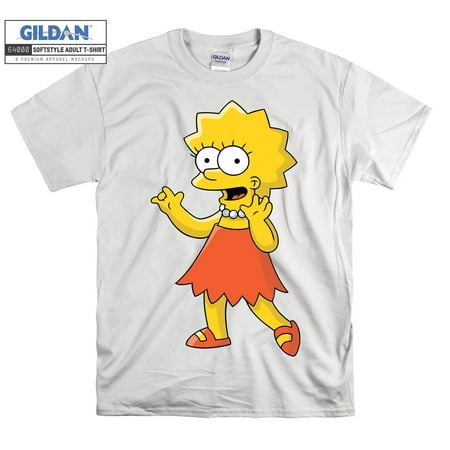The Simpsons Lisa Simpson Saxophone T shirt Hoodie Tote Bag Hoody T-shirt Tshirt S-M-L-XL-XXL-3XL-4XL-5XL Men Women Unisex 5002