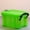 Green 1P4, variant on Qonioi Candy Color Mini Storage Box, Transparent 0.14L Box with Lock for Jewelry Trinkets Small Items, Jewelry Box, Decorative Organizer