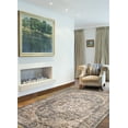 thumbnail image 2 of eCarpetGallery Modern Living Room Area Rug, 5'3" x 7'3", Blue, Ivory, Oregon Tabriz, 2 of 9