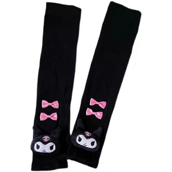Sanrio Sleeve Cover Hello Kitty Kurumi Kawaii Uv Protection Loose Fitting Ice Silk Sunscreen Protection Arms Sleeve Girls Gifts ZR