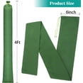 thumbnail image 2 of NOGIS 2 Pcs Long Canvas Sandbags Flood Protection Thickened Reusable Sand Bags Rain Wind Flood Barrier with Elastic Band Water Barrier Tube Sandbags for Door Window Rain Water Flood (4 ft), 2 of 7