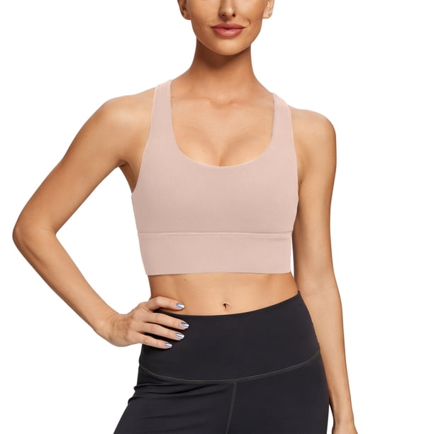 Suportes Deportivos de Tamaño Más Grande para Mujeres Soporte Alto Correas de Hombro Anchas Correr Yoga Fitness Correa Delgada Suportes Deportivos para Mujeres
