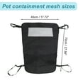thumbnail image 2 of Barrera de red para perros en el automóvil Unique Bargains, diseño de malla para flujo de aire para camiones SUV vehículo negro, 2 of 7