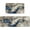Blue Marble, variant on Boho Kitchen Rug Mats for Floor Set of 2 Pieces Moroccan Modern Geometric Kitchen Rugs and Mats Non Skid Washable Kitchen Floor Mat(17" Wx30 L+17" Wx 47" L)