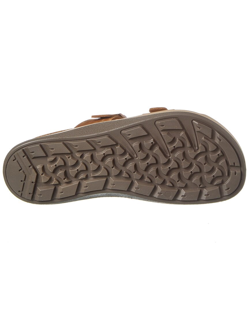 Birkenstock Sierra Leather Sandal, 39, Brown
