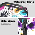 thumbnail image 4 of Paw Print Oxford Cloth Waterproof USB Pouch with Hard Drive Cases, Hard Drive Bag, Charger Storage Organizer, Cable Organizer Clips - 5.9x9.44x3.14 in, 4 of 6