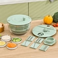 thumbnail image 1 of Salad spinner, vegetable and fruit spinner, lettuce spinner, egg yolk strainer, kitchen colander, 1 of 5