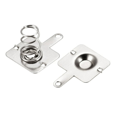 Uxcell Battery Spring Plate AA Battery Positive Negative Conversion Spring Contact Nickel Plate 13.5mmx11.5mm 10 Set price history on PriceWatchPro