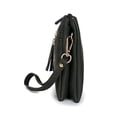 thumbnail image 5 of Bolso bandolera para mujer Solene ligero con múltiples compartimentos Negro, 5 of 5