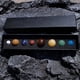 thumbnail image 3 of 8 planetas, de cristal, sistema caja de almacenamiento, piedras para colección, , adorno, meditación, oficina, 3 of 8