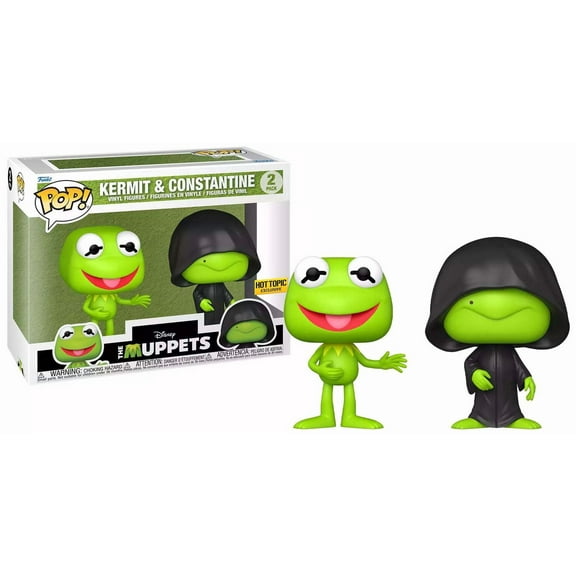 Funko The Muppets POP! Disney Kermit & Constantine Vinyl Figure 2-Pack