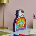 thumbnail image 4 of Sanrio Hello Kitty Rainbow Die-Cut Wooden Wall Art Sign, 4 of 8