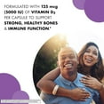 thumbnail image 3 of Bluebonnet Vitamin D3 5000 IU 125 mcg - Bone & Immune Support* Highly Absorbable, 120 Days, 3 of 7