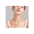 thumbnail image 3 of Collar Moda De Corazón Plata 925 Mujer+ Pendientes+ Pulsera plata azul, 3 of 3