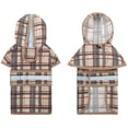 thumbnail image 2 of Impermeable para perros con capucha y tira reflectante - Poncho impermeable ajustable, ligero y transpirable para perros grandes (1 unidad), 2 of 5