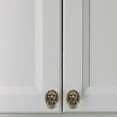 thumbnail image 3 of unbranded 2Pcs Chinese Ancient Style Lion Head Door Knocker Brass Hardware For Homeowners, 3 of 6