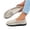 Gray, variant on Womens Loafers Soft Suede Slip On Flat Moccasins Casual Cozy Indoor Outdoor Walking Slippers Gray 36