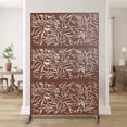 thumbnail image 2 of 76 in x47 in Decorative Privacy Screen Outdoor Divider with Stand, 2 of 5