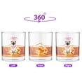 thumbnail image 2 of Happy Mother's Day Ragdoll Love Cat Mom Heart Flower 11oz Whiskey Glass Mug Cat Lover Kitten Owner Gifts Idea Whiskey Cocktail Glasses Cup - 12004, 2 of 5