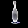 thumbnail image 1 of CTIRCHIU bed Side Table Lamp 3D Night Light Acrylic Red 1Set for Desktop Decor, 1 of 8