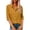 Gold, variant on Otntypg Womens Button Down Linen Shirts Casual V Neck Rolled Up Long Sleeve Tops Elegant Dressy Blouses Business Casual Outfits Red S