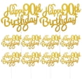 thumbnail image 1 of KAKOWELY 10 palitos para centro de mesa de 90 cumpleaños con letras y números, 1 of 4