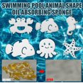 thumbnail image 2 of Filtre d'Élimination d'Huile en Forme de Bande Dessinée d'Absorption d'Huile de Piscine d'Animal, 2 of 5
