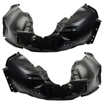 TRQ Inner Fender Liner Set Fits Select 2016-2017 Chevrolet Cruze GM1248269 GM1249269