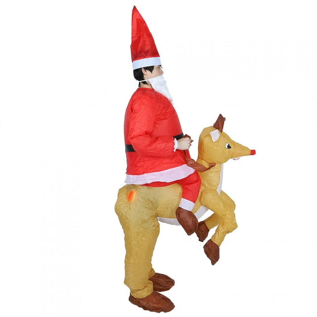 Design For Christmas Inflatable Costume, Cartoon Suit, Fancy For Adults Cosplay With Elk X121
