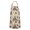 Highland Cow and-2, variant on Highland Cow and Leaf Print Apron for Women with Pockets, Cotton Linen Waterproof Adjustable Apron for Kitchen Cooking Gardening BBQ Salon 33"x27"