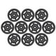 thumbnail image 1 of Juego de 10 poleas de nailon universales de 95 mm para equipos de fitness y gimnasio, 1 of 15