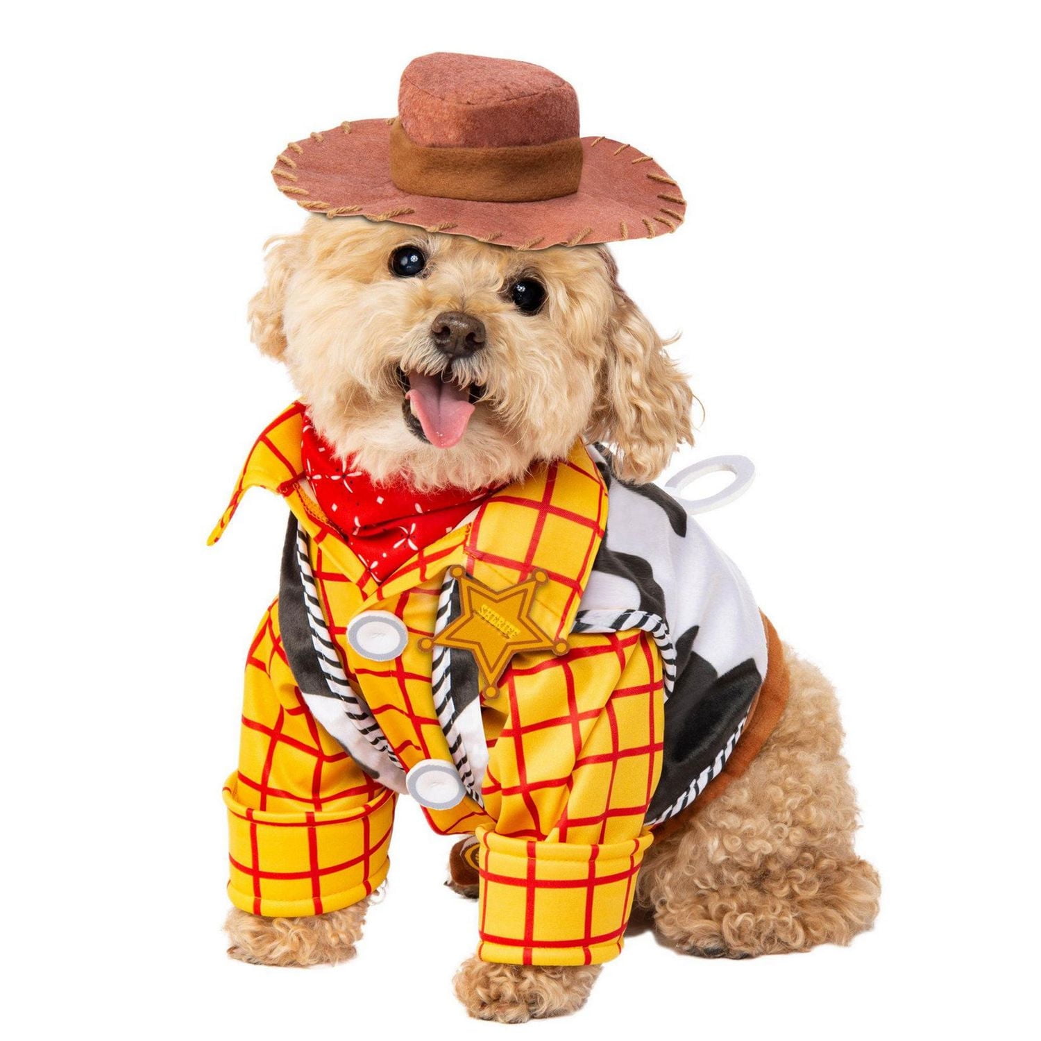 Disney Toy Story Woody Pet Costume for Dogs or Cats by Rubies