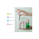 thumbnail image 3 of Kit De Viaje Botellas Rellenables Frascos Bolsillo Estuche, 3 of 3