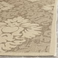 thumbnail image 4 of Safavieh Courtyard Jessie Damask Indoor/Outdoor Area Rug, Brown/Natural, 2'7" x 5', 4 of 9